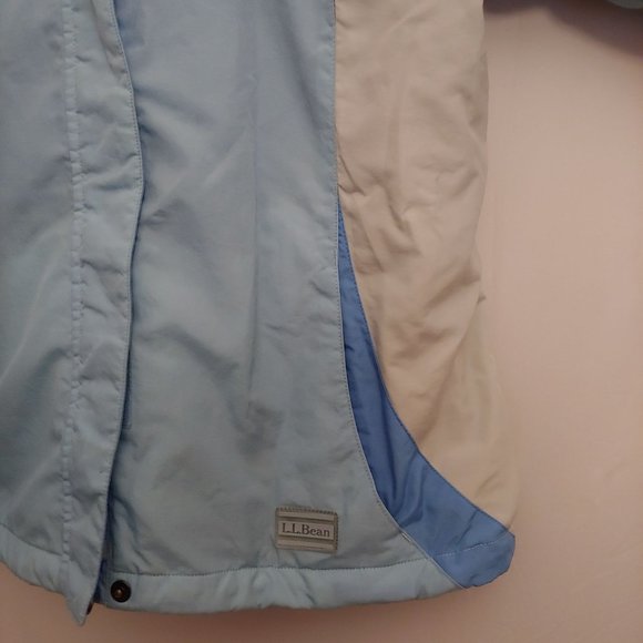 L.L. Bean Womens Blue 3 in-1Jacket Multiple pockets Medium. - Picture 3 of 14